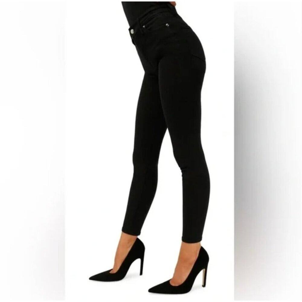 Good American Good Legs black skinny jeans Women's Size 8 29 New with Tags Smoke